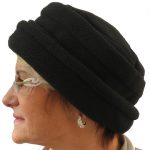 damen mütze schwarz