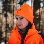 mütze orange