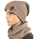 set schal und mütze damen