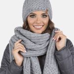 set schal und mütze damen
