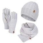 set schal und mütze damen