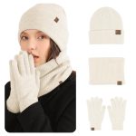 set schal und mütze damen